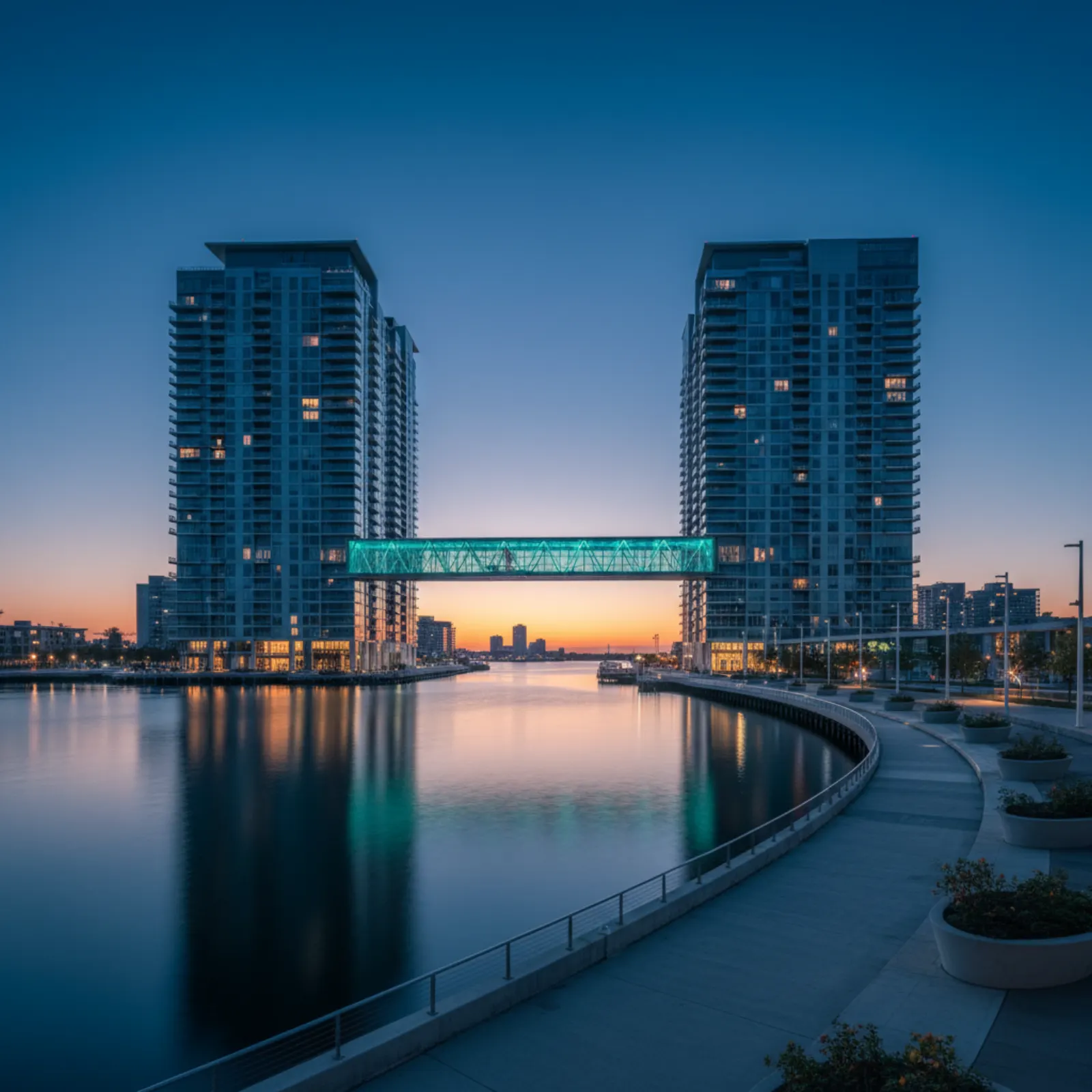 Radiant Bridges — situated on Al Reem Island